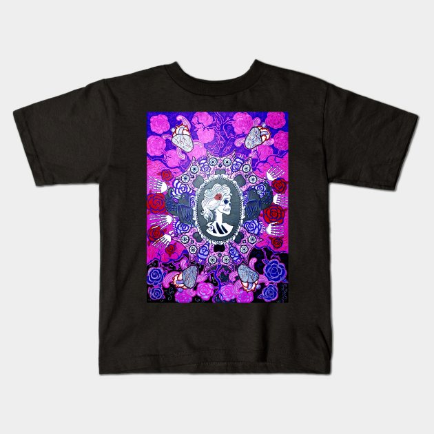 Cameo of Death Kids T-Shirt by PandaBananaBean